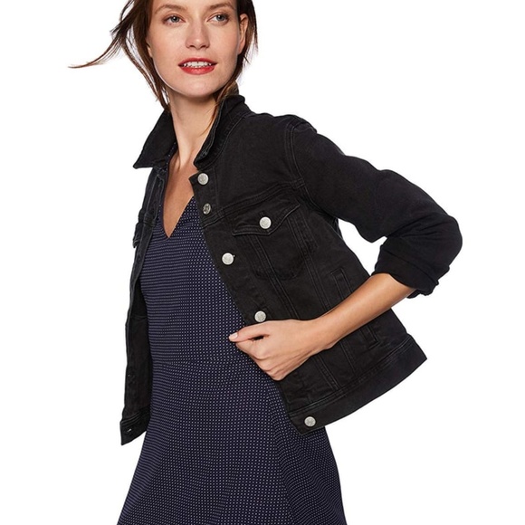 J Crew Mercantile Jackets & Blazers - J. Crew Mercantile | black denim jacket | Medium
